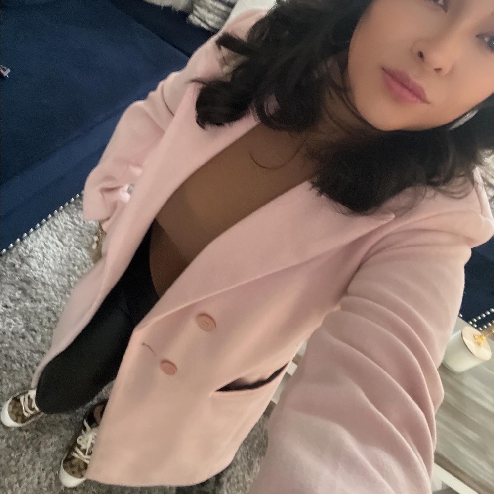 ❌SOLD❌⭐️Lapel Collar Double Breasted Overcoat⭐️ NEW - Picture 1 of 7